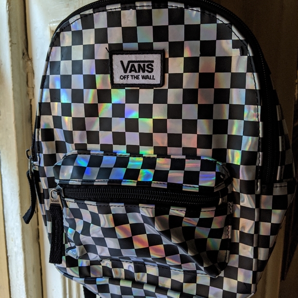 vans holographic backpack
